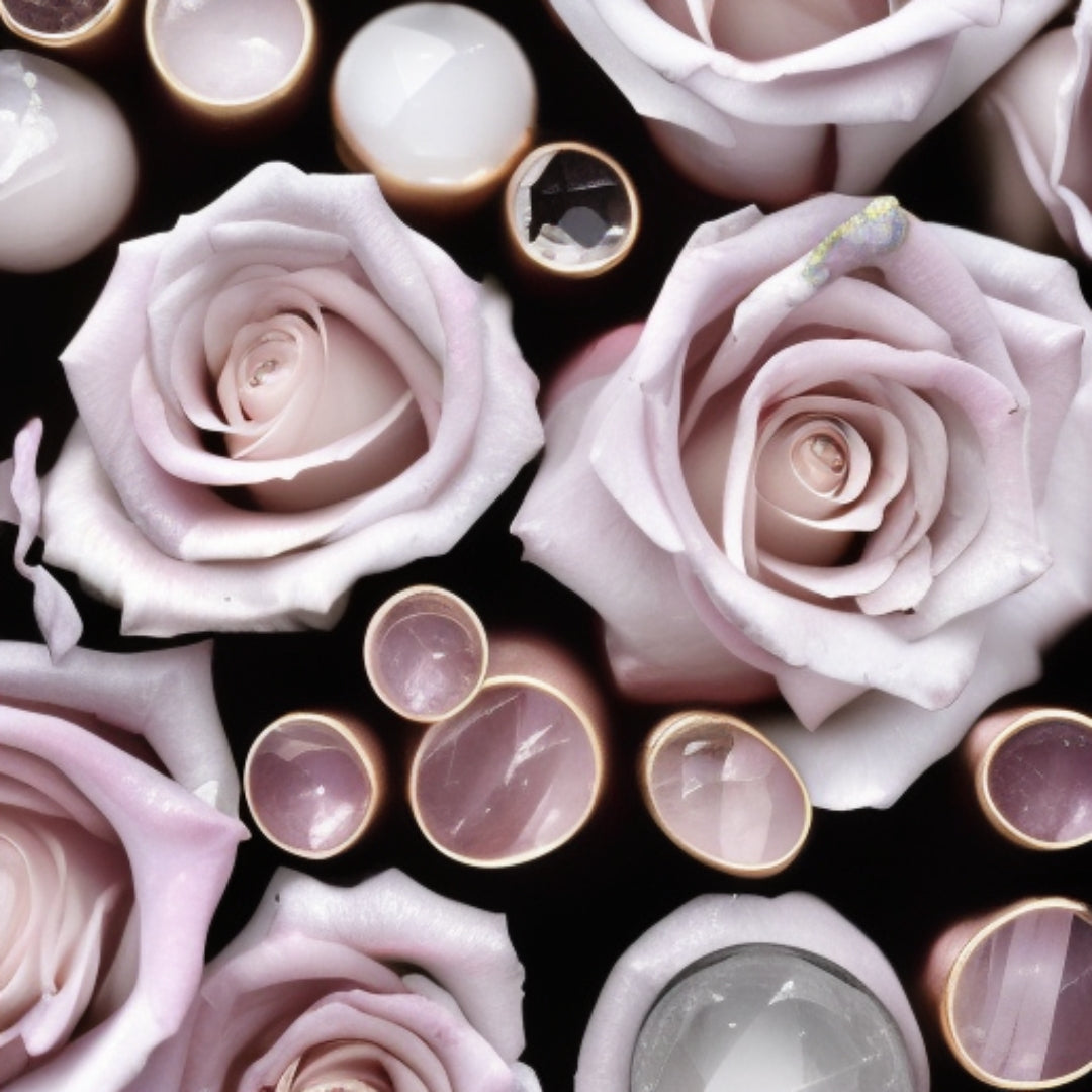 Delicate Rose Quartz Gemstones - 33 Blessings Collection - Limited Edition - 33 Beads