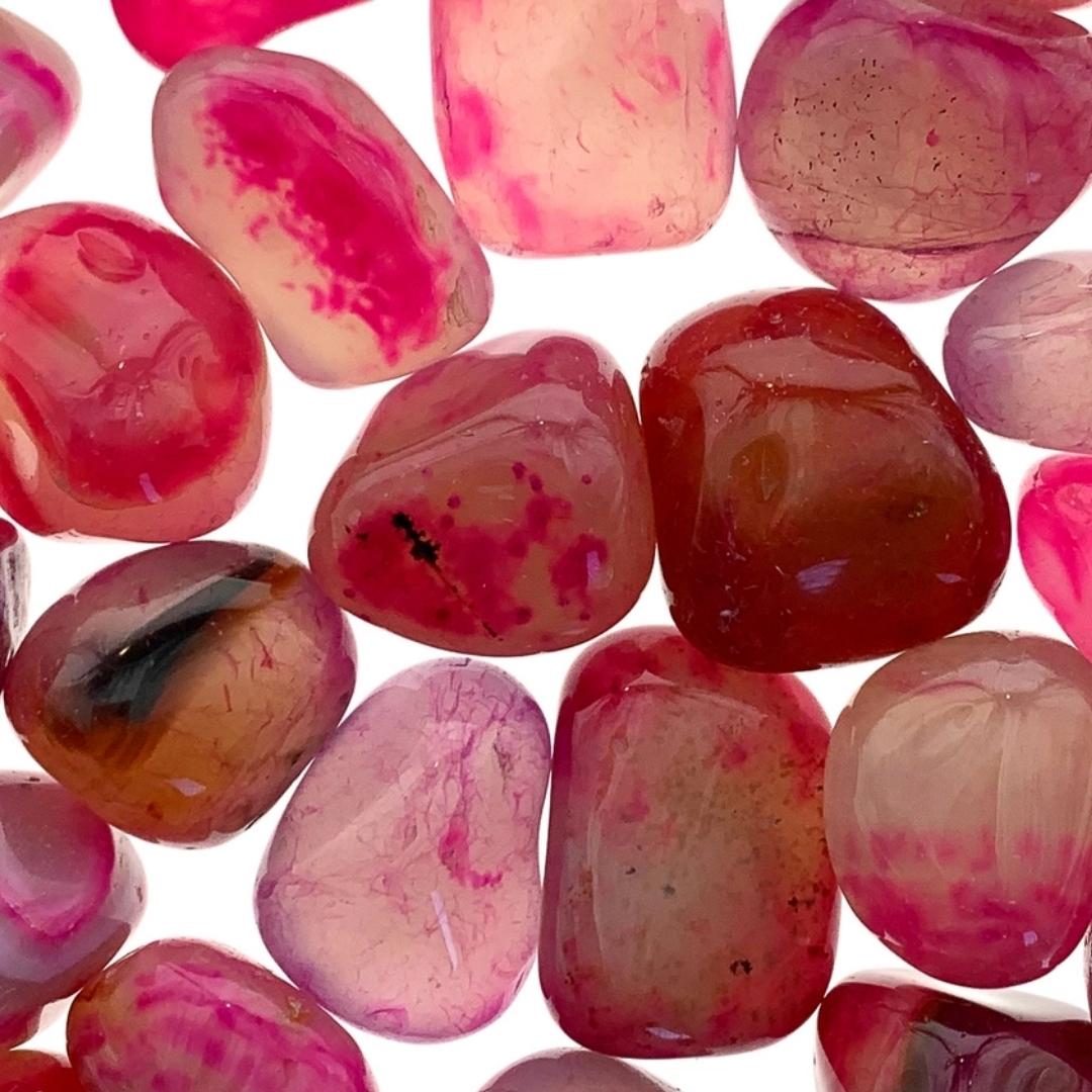 The Young Seeker's Sibha: Pink Aqeeq - 33 Beads, 8mm