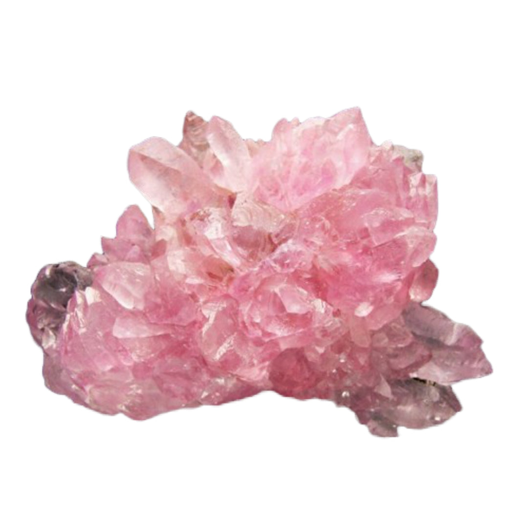 The Lady Sibha: Rose Quartz and Ebony - 100 Beads, 8mm